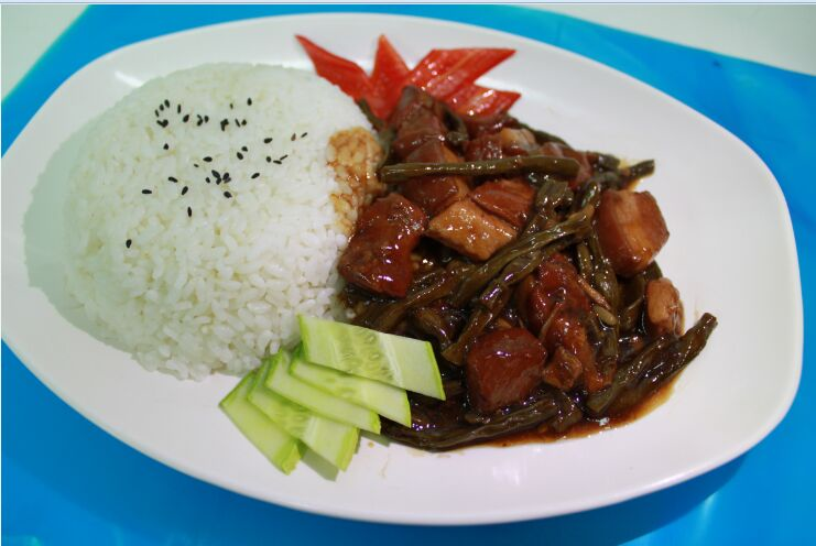 干豆角燒肉